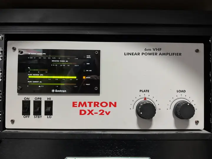 Emtron DX-2V 6 m linear amplifier