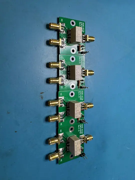SMA microwave relay boards