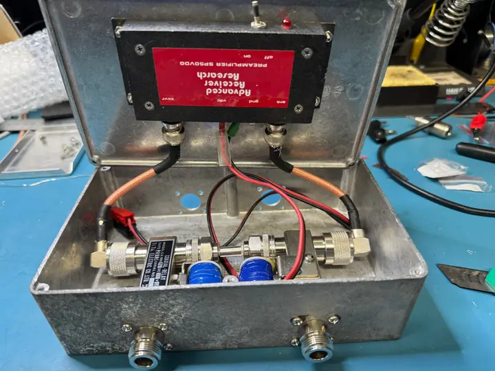 6 m masthead preamp (ARR)