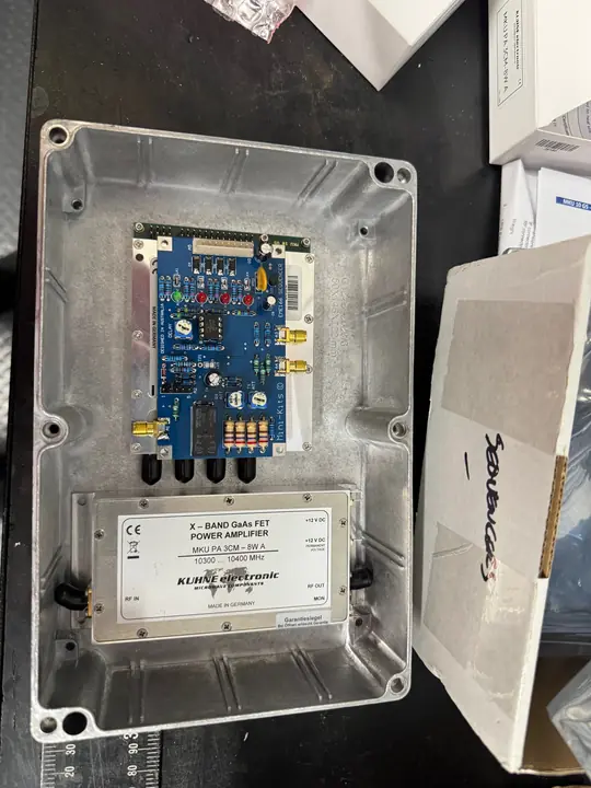 3 cm transverter build in progress